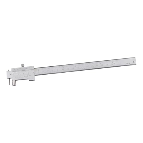 Malloy 0-200mm Markierungs-Nonius Messschieber mit Hartmetallreibahle Paralleler Markierungs- und Messlineal Messgerät Werkzeug Malloy 0-200mm Markierungs-Nonius Messschieber mit Hartmetallreibahle Paralleler Markierungs- und Messlineal Messgerät Werkzeug von Malloy
