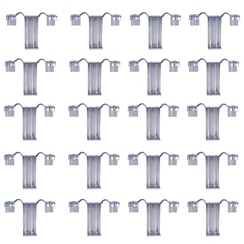 Malloy 20PCS Photovoltaik-Panel-Entwässerungsschnalle Oberfläche Platte Solarpanel Wasserablaufklemme für Solarpanel-Entwässerung 30mm Einfache Installation von Malloy