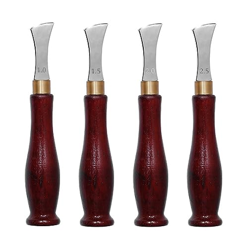 Malloy 4er Pack Lederkantenstecher Kantenstecher Ventilatorkantenstecher Flachnutkantenstecher Lederwerkzeuge Einfache Anwendung Malloy 4er Pack Lederkantenstecher Kantenstecher Ventilatorkantenstecher Flachnutkantenstecher Lederwerkzeuge Einfache Anwendung von Malloy
