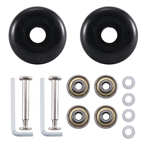 Malloy 50 X 22 Mm Set mit 2 ErsatzräDern für GepäCkkoffer, PU-Lenkrollen, Karbonstahllager, ReparatursäTze Malloy 50 X 22 Mm Set mit 2 ErsatzräDern für GepäCkkoffer, PU-Lenkrollen, Karbonstahllager, ReparatursäTze von Malloy