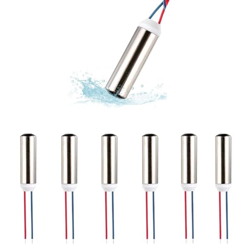 Malloy 6 Stück DC CorelessVibrationsmotor 7X25Mm Wasserdichter Vibrationsmotor 1-6V 8000-2000RPM Geeignet für Vibrationsgeräte Malloy 6 Stück DC CorelessVibrationsmotor 7X25Mm Wasserdichter Vibrationsmotor 1-6V 8000-2000RPM Geeignet für Vibrationsgeräte von Malloy