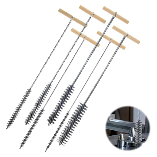 Malloy 6 Tlg. Bohrlochbürsten Set Lochbürste Reinigungsbürste Pfeifenreinigerbürste Edelstahl Lochbürsten Reinigungsbürste Malloy 6 Tlg. Bohrlochbürsten Set Lochbürste Reinigungsbürste Pfeifenreinigerbürste Edelstahl Lochbürsten Reinigungsbürste von Malloy