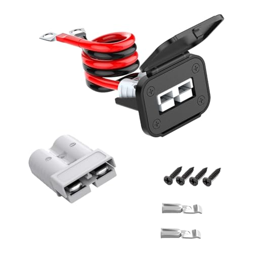 Malloy Anderson-Stecker, 8 AWG 50 A Batterie-Schnellanschluss/-Trennanschluss, 1,64 Fuß Batteriekabelstecker, Windenverkabelung Malloy Anderson-Stecker, 8 AWG 50 A Batterie-Schnellanschluss/-Trennanschluss, 1,64 Fuß Batteriekabelstecker, Windenverkabelung von Malloy