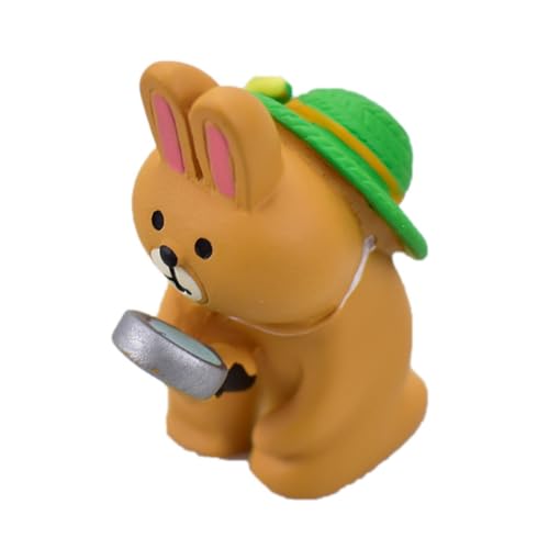 Malloy B Miniatur-Harzfiguren-Statue – Niedliche -Skulptur für Feengarten und Schreibtischdekoration im Freien, Bezaubernde Figurenstatue, Langlebig, Einfache Installation Malloy B Miniatur-Harzfiguren-Statue – Niedliche -Skulptur für Feengarten und Schreibtischdekoration im Freien, Bezaubernde Figurenstatue, Langlebig, Einfache Installation von Malloy