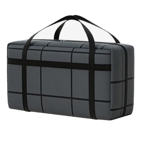 Malloy Große Aufbewahrungstasche für Kleidung und Steppdecken, Aufbewahrungstasche für Den Umzug, Tragbare, Staubdichte Handgepäcktasche, 180 L von Malloy