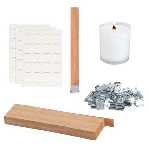 Malloy Holzdochte für Kerzenherstellungsset, Holzdochte für Kerzenherstellung, Holzdochte für Kerzenherstellung Malloy Holzdochte für Kerzenherstellungsset, Holzdochte für Kerzenherstellung, Holzdochte für Kerzenherstellung von Malloy