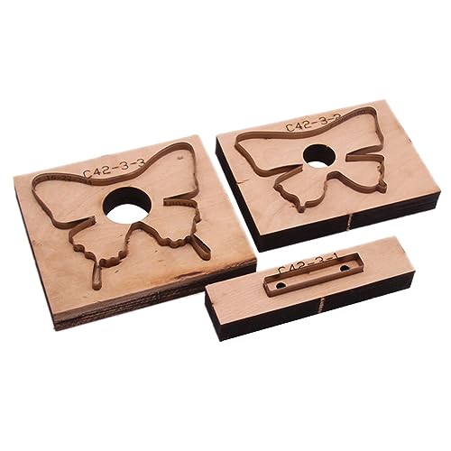 Malloy Leder-Werkzeugset, Schablone für Messer mit Phoenix-Schwanz, Schmetterlingsmesser, Keine Schneidschablone, Messerschneide, Scharfes Lederwerkzeug Malloy Leder-Werkzeugset, Schablone für Messer mit Phoenix-Schwanz, Schmetterlingsmesser, Keine Schneidschablone, Messerschneide, Scharfes Lederwerkzeug von Malloy