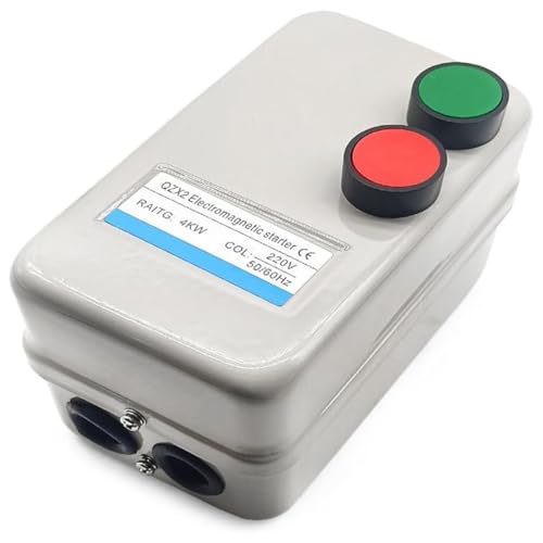 Malloy Magnetischer Elektromotorstarter, 220 V, 4 KW, 5,5 PS, Dreiphasiger oder Einphasiger Motorstarter mit Magnetschalter. Malloy Magnetischer Elektromotorstarter, 220 V, 4 KW, 5,5 PS, Dreiphasiger oder Einphasiger Motorstarter mit Magnetschalter. von Malloy