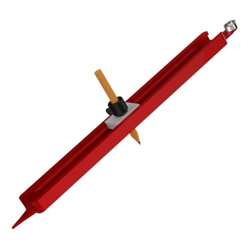 Malloy Profil-Anreißlineal, Konturenlehre, Anreißwerkzeug, Verstellbarer Bleistifthalter, und Eckenmessung für Holzarbeiten von Malloy