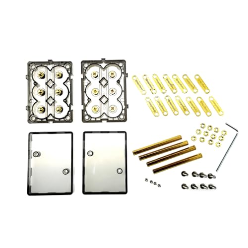 Malloy Schweißfreie DIY-Werkzeugverbindungsfähige Batteriebox Batteriehalter für 12V 24V 48V Energiespeicher-Kit Unterstützung Hoher Strom 18650-6 Malloy Schweißfreie DIY-Werkzeugverbindungsfähige Batteriebox Batteriehalter für 12V 24V 48V Energiespeicher-Kit Unterstützung Hoher Strom 18650-6 von Malloy