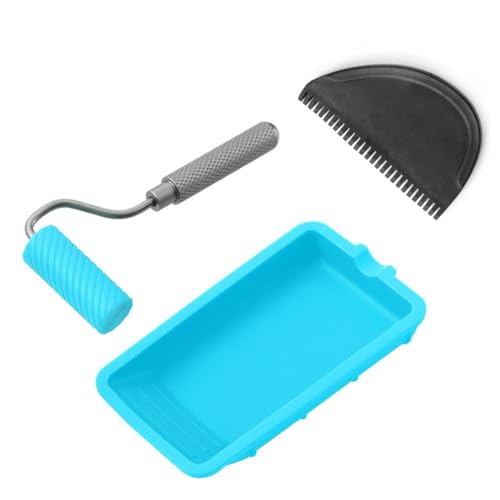 Malloy Stift Pinsel Kleberreihe Pinsel Werkzeug Holzbearbeitung Weißer Latex Silikonbox Pinsel Holzbearbeitung Pinsel Box Set Set von Malloy