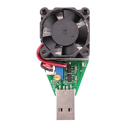 Malloy USB 15 W Batterieentladekapazitätstester, Einstellbarer Elektronischer Lastwiderstand, 3,7–13 V Spannung, Ersatzteile von Malloy