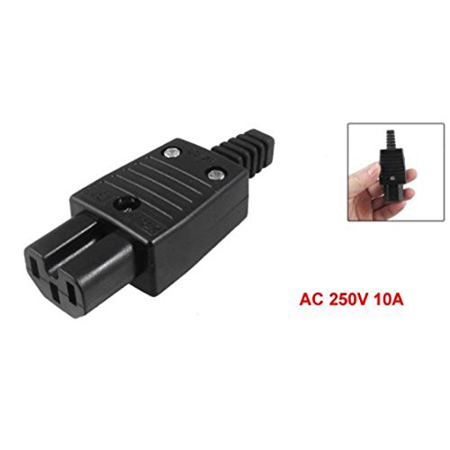 Malloy schwarz IEC320 C15 weiblichen Outlet-Buchse Netzteil-Stecker AC 250V 10A Malloy schwarz IEC320 C15 weiblichen Outlet-Buchse Netzteil-Stecker AC 250V 10A von Malloy