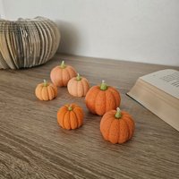 Kürbis Kerze Set - Die Perfekte Deko Für Den Herbst Und Thanksgiving von MaluHandmade2024