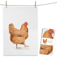 Geschirrtuch "Catwalk Chicken" Geschirrtuch "Catwalk Chicken" von Maluu