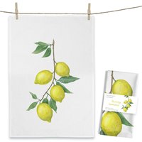 Geschirrtuch "Sunny Lemons" Geschirrtuch "Sunny Lemons" von Maluu