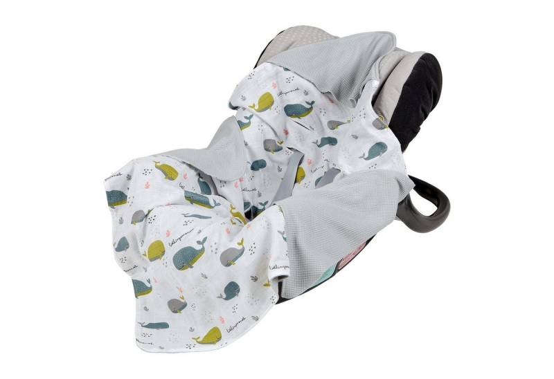 Einschlagdecke Einschlagdecke mit süßen Schriftzügen, Mama Poppins Germany, Designed in Germany Einschlagdecke Einschlagdecke mit süßen Schriftzügen, Mama Poppins Germany, Designed in Germany von Mama Poppins Germany