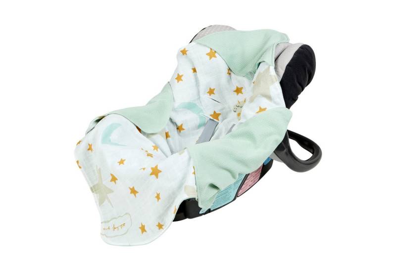 Einschlagdecke Einschlagdecke mit süßen Schriftzügen, Mama Poppins Germany, Designed in Germany Einschlagdecke Einschlagdecke mit süßen Schriftzügen, Mama Poppins Germany, Designed in Germany von Mama Poppins Germany