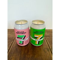 Sieben Brüder Dose Kerze | Citronella Sojawachs Kerzenleuchter Camping Wohnmobil Sommerliche Grillparty Handwerk Biergarten 7 Bro7Hers von MamaLesaCandles