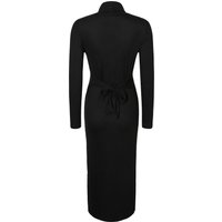 Mamalicious Umstandskleid "MLLEVY LS ROLLNECK JRS MIDI DRESS NOOS" von Mamalicious