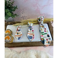 Hunde-/Katzen-Krawatte {Sushi}Neckwear Mode-Haustier-Krawatte | Hunde-/Katzenschal-Krawatte {Sushi} Handgefertigt von MamasloveDesign