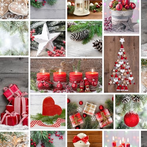Mambo Design PVC Tischdecke Advent ROT Wachstuch Meterware Breite & Länge wählbar abwaschbar Xmas Weihnachten, Größe:100 x 180 cm Mambo Design PVC Tischdecke Advent ROT Wachstuch Meterware Breite & Länge wählbar abwaschbar Xmas Weihnachten, Größe:100 x 180 cm von Mambo Design