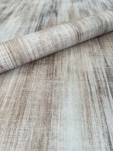 Mambo-Design PVC Tischdecke Kora Meterware Wachstuch Eckig Breite & Länge wählbar abwaschbar geprägt Leinenoptik, Größe:120 x 240 cm von Mambo-Design