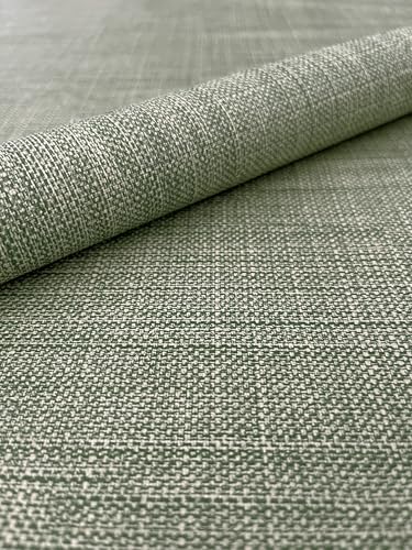 Mambo Design PVC Tischdecke Leinen DUNKELGRÜN Meterware Wachstuch Eckig Breite & Länge wählbar abwaschbar Khaki, Größe:140 x 100 cm von Mambo Design