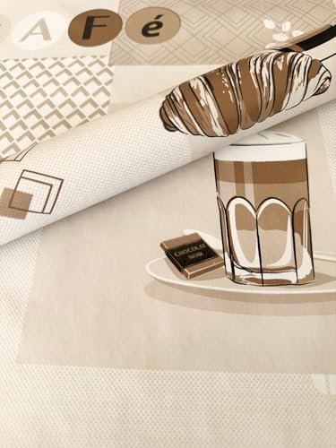 Mambo Design PVC Tischdecke Mokka Wachstuch Cafe Kaffee beige braun Länge & Breite wählbar abwaschbar, Größe:100 x 200 cm Mambo Design PVC Tischdecke Mokka Wachstuch Cafe Kaffee beige braun Länge & Breite wählbar abwaschbar, Größe:100 x 200 cm von Mambo Design