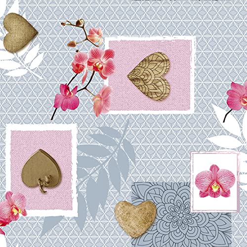 Mambo-Design PVC Tischdecke Sakura Meterware Wachstuch Eckig Breite & Länge wählbar abwaschbar, Größe:140 x 340 cm Mambo-Design PVC Tischdecke Sakura Meterware Wachstuch Eckig Breite & Länge wählbar abwaschbar, Größe:140 x 340 cm von Mambo-Design