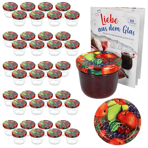 MamboCat 100er 230 ml Sturzglas-Set | Einmachgläser + Twist-Off-Deckel Obst + GRATIS Rezeptheft | einkochen & konservieren | backofengeeignet MamboCat 100er 230 ml Sturzglas-Set | Einmachgläser + Twist-Off-Deckel Obst + GRATIS Rezeptheft | einkochen & konservieren | backofengeeignet von MamboCat