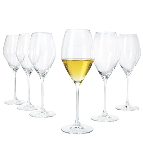 MamboCat 6er Set Doyenne Dessertweingläser I 130ml, Höhe 22,5cm I für 6 Personen I klares großes Weinglas für Rotwein oder Weißwein I transparente Gläser für Zuhause, Partys & Co von MamboCat