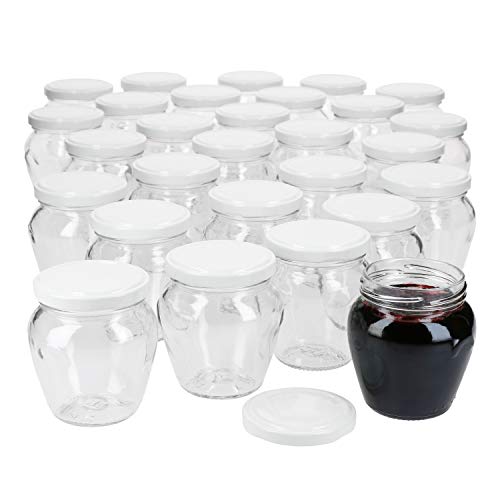 MamboCat 75er Set Marmeladengläser 212 ml + Twist-Off-Deckel TO 63 weiß I Einmachgläser zum Befüllen mit Honig, Konfitüre & Gelee I Einkochzubehör MamboCat 75er Set Marmeladengläser 212 ml + Twist-Off-Deckel TO 63 weiß I Einmachgläser zum Befüllen mit Honig, Konfitüre & Gelee I Einkochzubehör von MamboCat