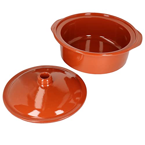 MamboCat Concotte Ton-Topf mit Deckel I robuste Töpfe aus Ton - backofengeeignet I glasiert & leicht zu reinigen I echte Handarbeit - Jede Tonschale EIN Unikat I Cocotte groß 4 l MamboCat Concotte Ton-Topf mit Deckel I robuste Töpfe aus Ton - backofengeeignet I glasiert & leicht zu reinigen I echte Handarbeit - Jede Tonschale EIN Unikat I Cocotte groß 4 l von MamboCat