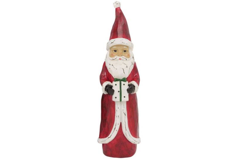 MamboCat Dekofigur B. Deko-Figur Pedros Weihnachtsmann mit Geschenk, H 40,00 cm - 2023794 von MamboCat
