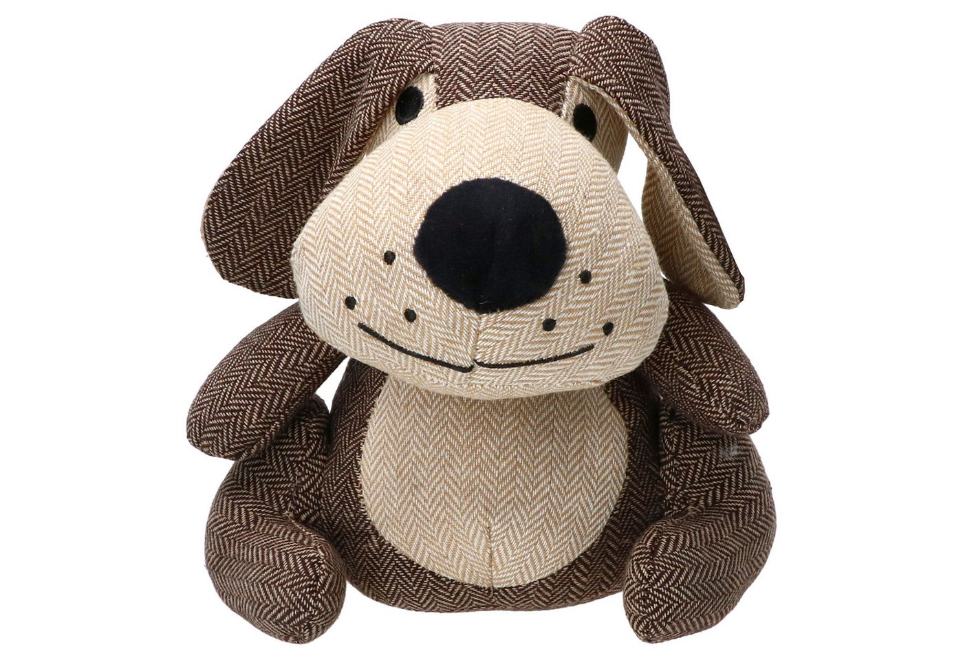 MamboCat Dekofigur Türstopper Hund braun H23cm 1kg Deko-Tier Boden Tür-Puffer von MamboCat