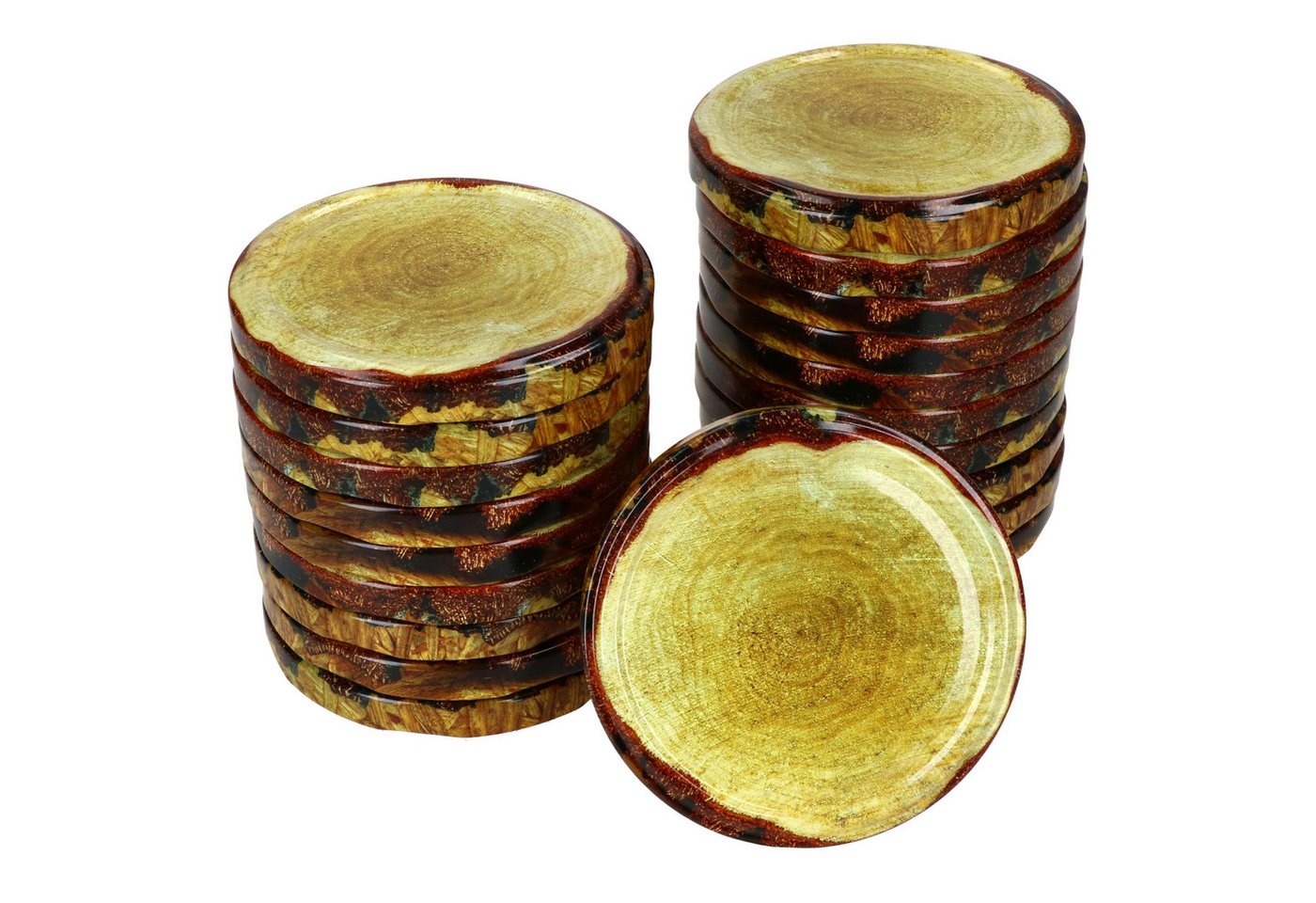MamboCat Einmachglas 20er Set Deckel-Set TO82 Holz Deckel für Marmeladengläser, Metall MamboCat Einmachglas 20er Set Deckel-Set TO82 Holz Deckel für Marmeladengläser, Metall von MamboCat
