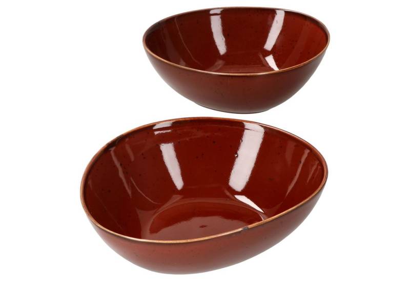MamboCat Servierschale 2er Set Müslischale Marron Taste - 211542, Porzellan von MamboCat