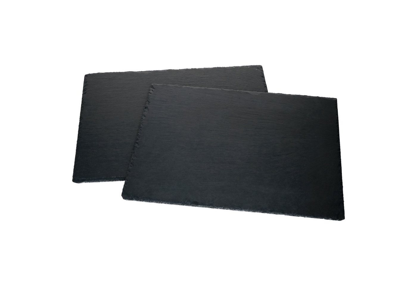 MamboCat Servierplatte 2x Schieferplatten 40 x 30 cm Tisch-Set Untersetzer Servierplatte, Schiefer MamboCat Servierplatte 2x Schieferplatten 40 x 30 cm Tisch-Set Untersetzer Servierplatte, Schiefer von MamboCat