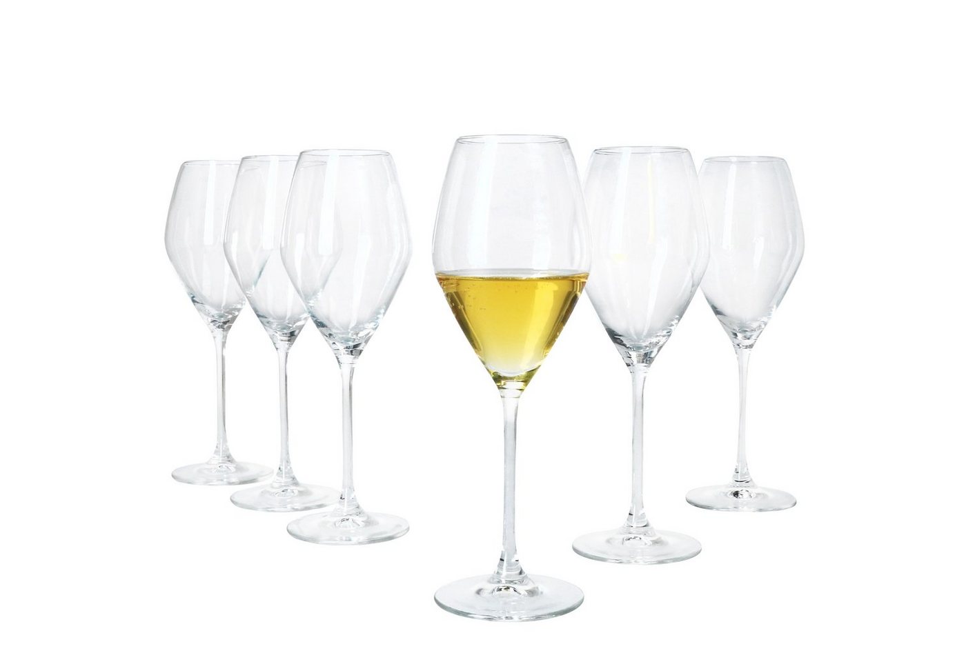 MamboCat Weinglas 6x Doyenne Dessertweingläser 130ml mit Fuß Rotwein Weißwein-Glas, Glas von MamboCat