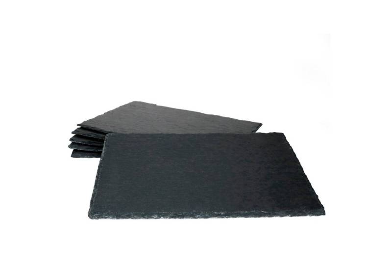 MamboCat Platzset 6er Set Schieferplatte 20x30 cm - 23464665 von MamboCat