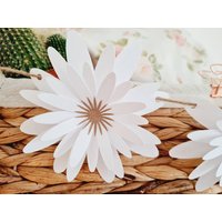 Sommergirlande, Blumen Aus Papier, Sommerdeko, Fensterdeko, Sommer von MamiFee