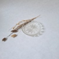 Vintage-Untersetzer Für Flaschen Aus Gemeißeltem Glas/Runde Leere Taschenschale/Tischdekoration/Klassisch Schick Alt/Seifenschale/Schmucktablett Vintage-Untersetzer Für Flaschen Aus Gemeißeltem Glas/Runde Leere Taschenschale/Tischdekoration/Klassisch Schick Alt/Seifenschale/Schmucktablett von MamieBrocante
