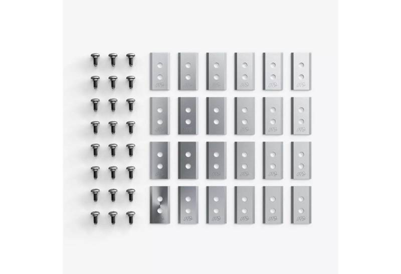 Mammotion Rasenmähermesser Endurance Ersatzklingen (24-St., 3 Sets (24 Klingen), für LUBA 2 AWD X, YUKA, YUKA mini, LUBA mini AWD von Mammotion