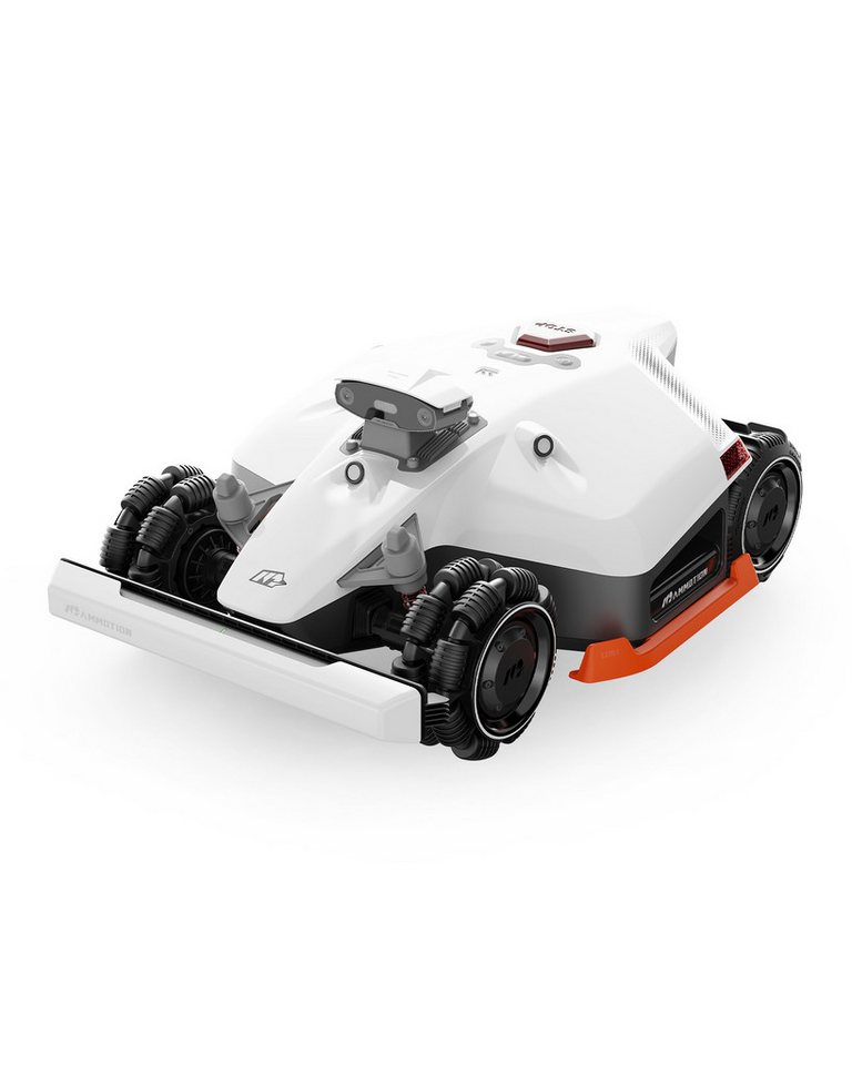 Mammotion Rasenmähroboter LUBA 2 AWD 5000X, bis 5000 m² Rasenfläche, (Max. 6000 m², mit 4G-Modul), NetRTK+Vision, 80% Steigung, Mähroboter ohne Begrenzungsdraht, APP von Mammotion