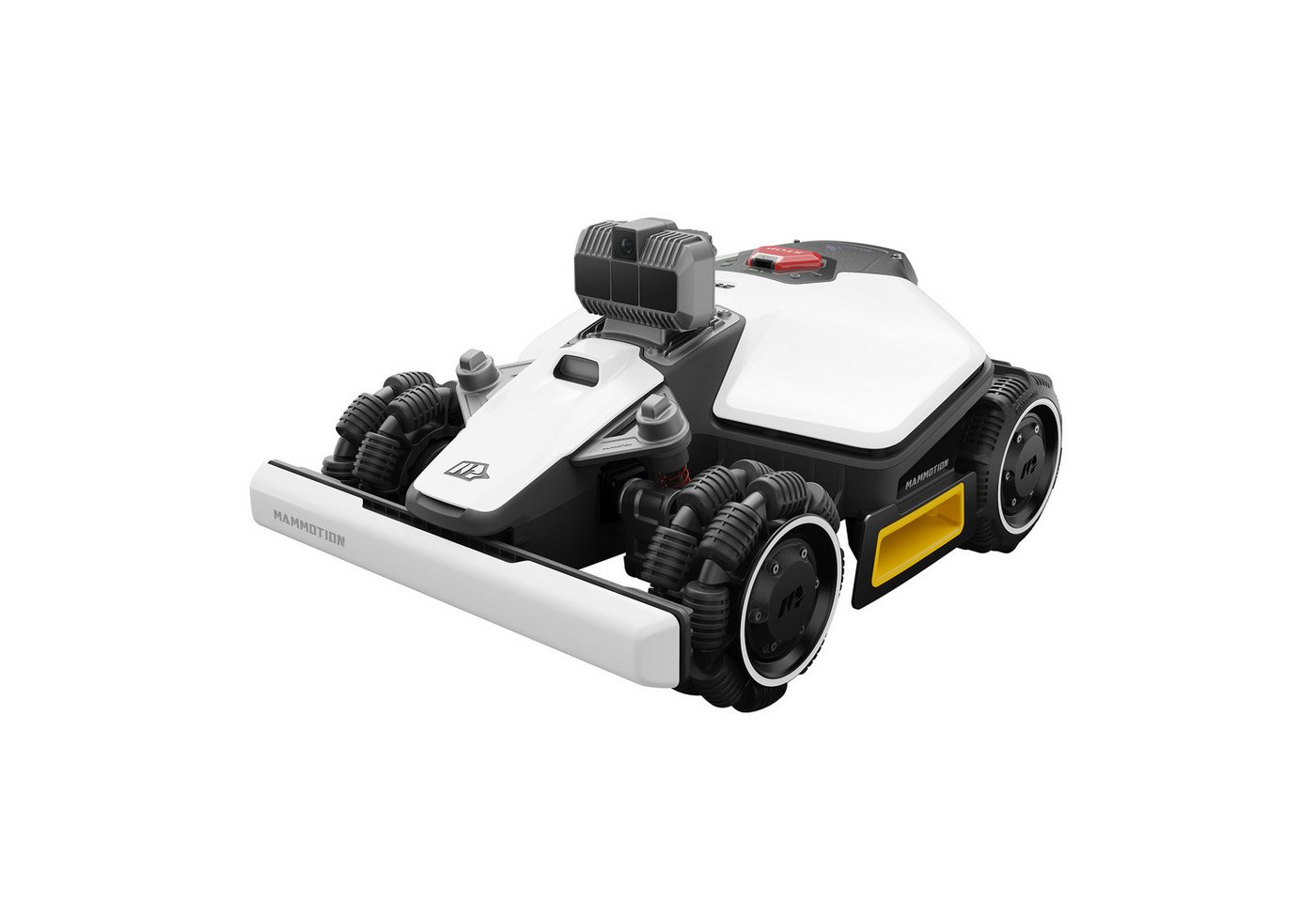 Mammotion Rasenmähroboter LUBA Mini AWD 1500, bis 1500 m² Rasenfläche, (mit 3D LiDAR+AI Vision), Auto-Kartierung, 80% Steigung, Mähroboter ohne Begrenzungskabel, APP von Mammotion