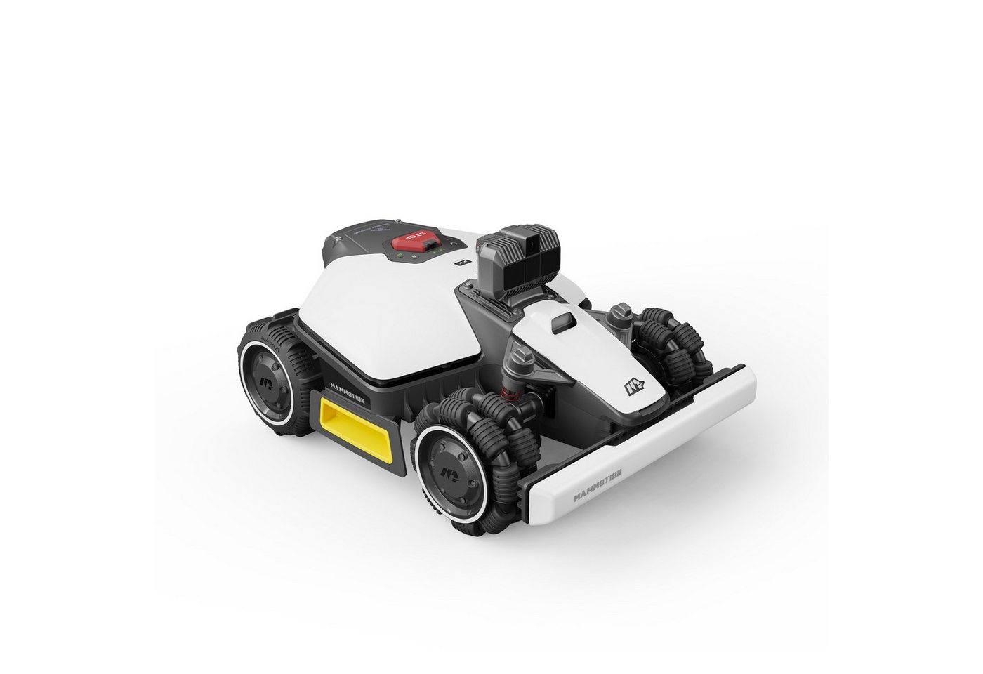 Mammotion Rasenmähroboter LUBA Mini AWD LiDAR, bis 1500 m² Rasenfläche, (mit 4G-Modul), 3D LiDAR+Vision, Allradantrieb, Mähroboter ohne Begrenzungskabel von Mammotion