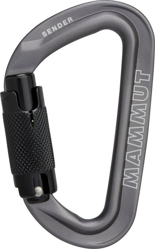 Mammut Karabiner Sender Twistlock Carabiner TWIST LOCK, GREY von Mammut