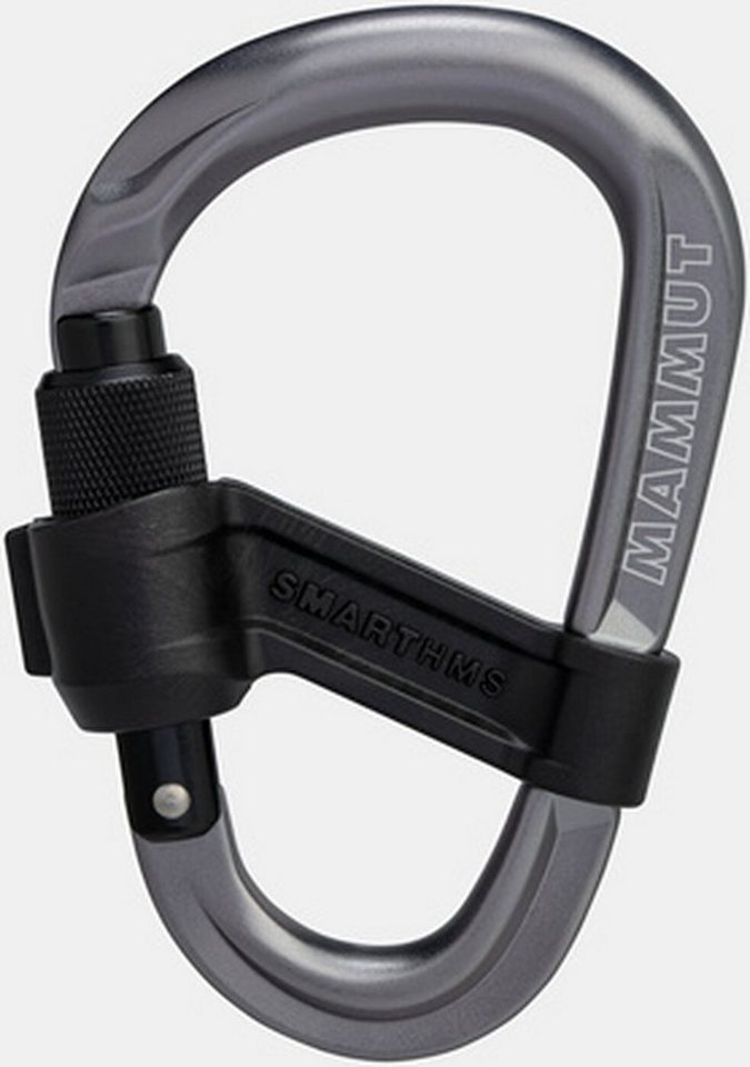 Mammut Karabiner Smart HMS 2.0 Screwgate Carabiner Screw Gate, grey von Mammut