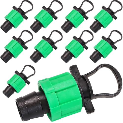 Endstopfen Endstück Verbindung 16mm für Tropfschlauch zur Bewässerung 10stk Endstopfen Endstück Verbindung 16mm für Tropfschlauch zur Bewässerung 10stk von Mamuth Wild Nature